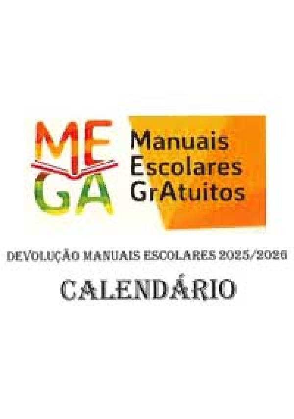 Devolução de Manuais Escolares 2025/2026