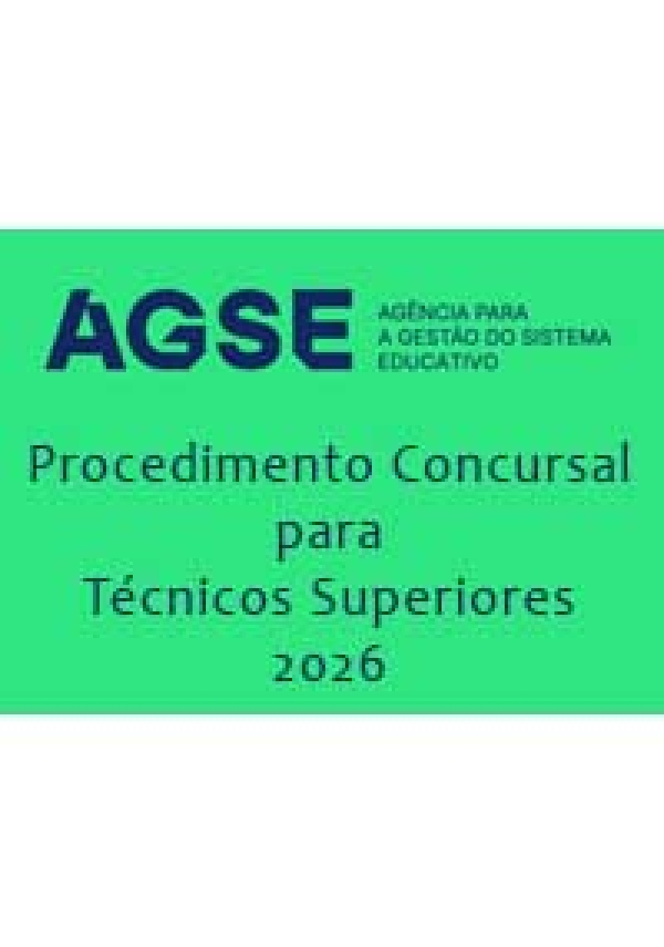 Procedimento Concursal para Técnicos Superiores - Psicólogos