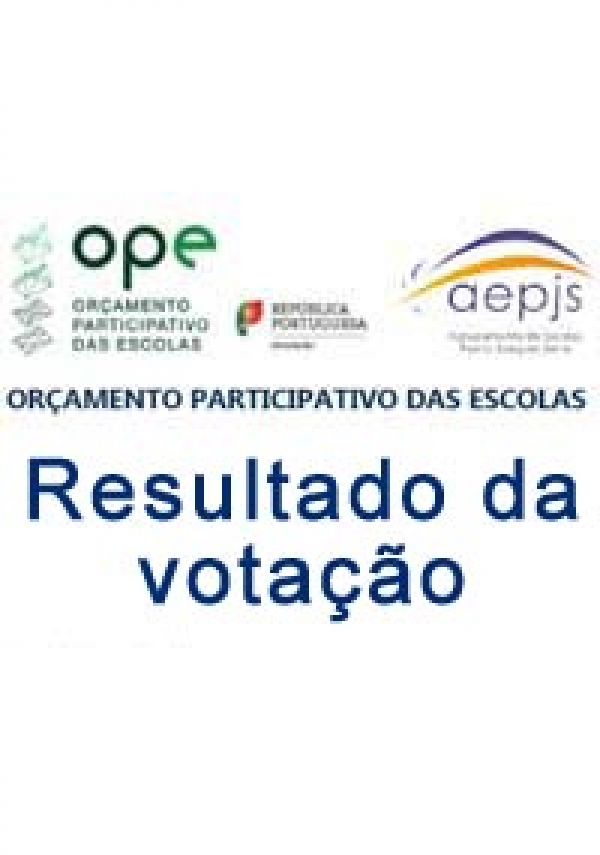 Orçamento Participativo das Escolas 2018 – Resultado da votação