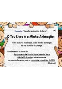 Campanha: "Recolha e donativo de livros"